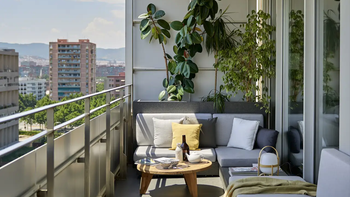 Balcones como amortiguadores térmicos urbanos