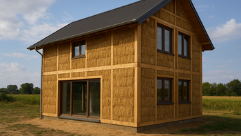 Paja como material: bioconstrucción sostenible para la arquitectura del futuro