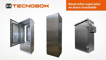 Gabinetes especiales de TECNOBOX en acero inoxidable
