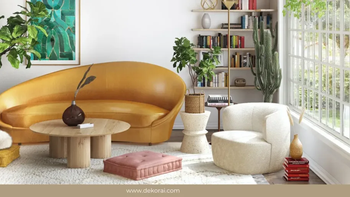 Muebles que inducen circulación, filtran el aire y estabilizan la temperatura